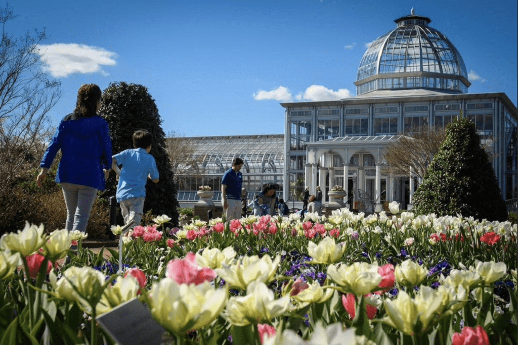 Lewis Ginter Botanical Gardens in Richmond, VA