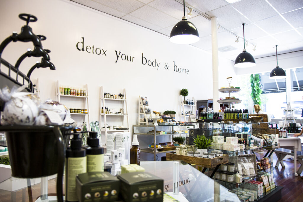 Women-owned business, Mamie's Apothecary in Richmond's Carytown shopping district
