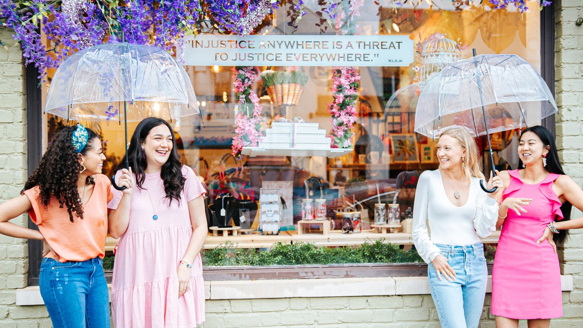 front of the store of pop of confetti