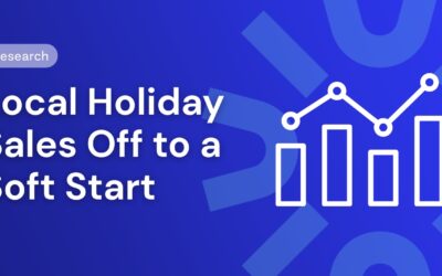 Holiday Benchmarking Series: Local Holiday Sales Off to a Soft Start