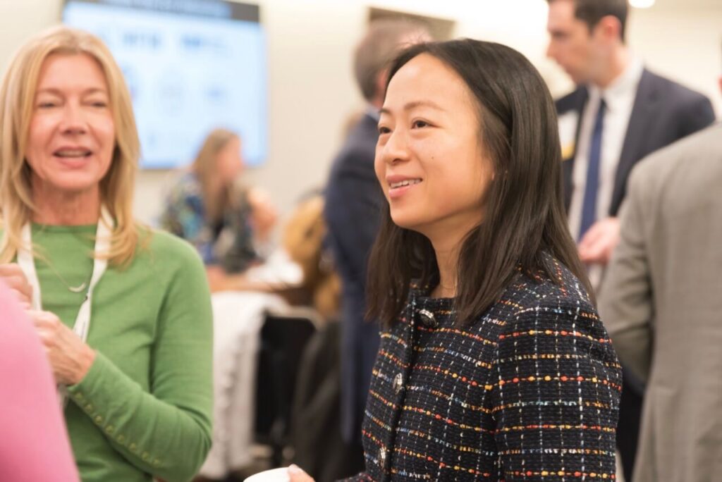 Two InUnison members talking one-on-one at an InUnison gathering